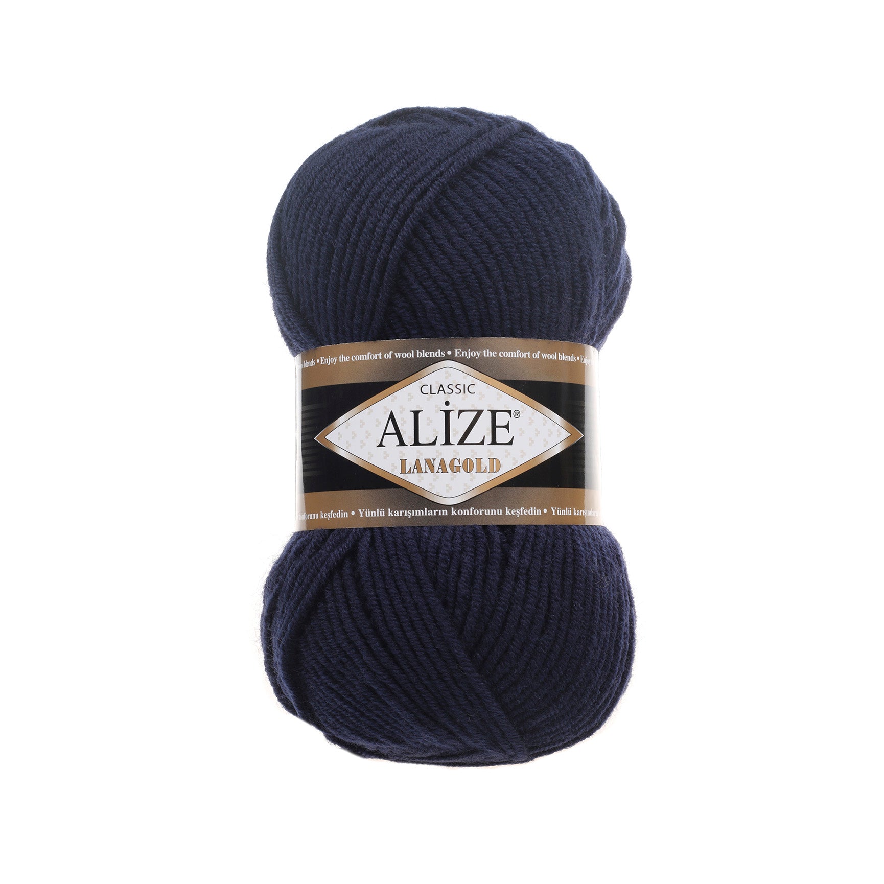 ACY.YARN:5BLx100GR (500grm) (ALIZE/LANA CLASSIC)
