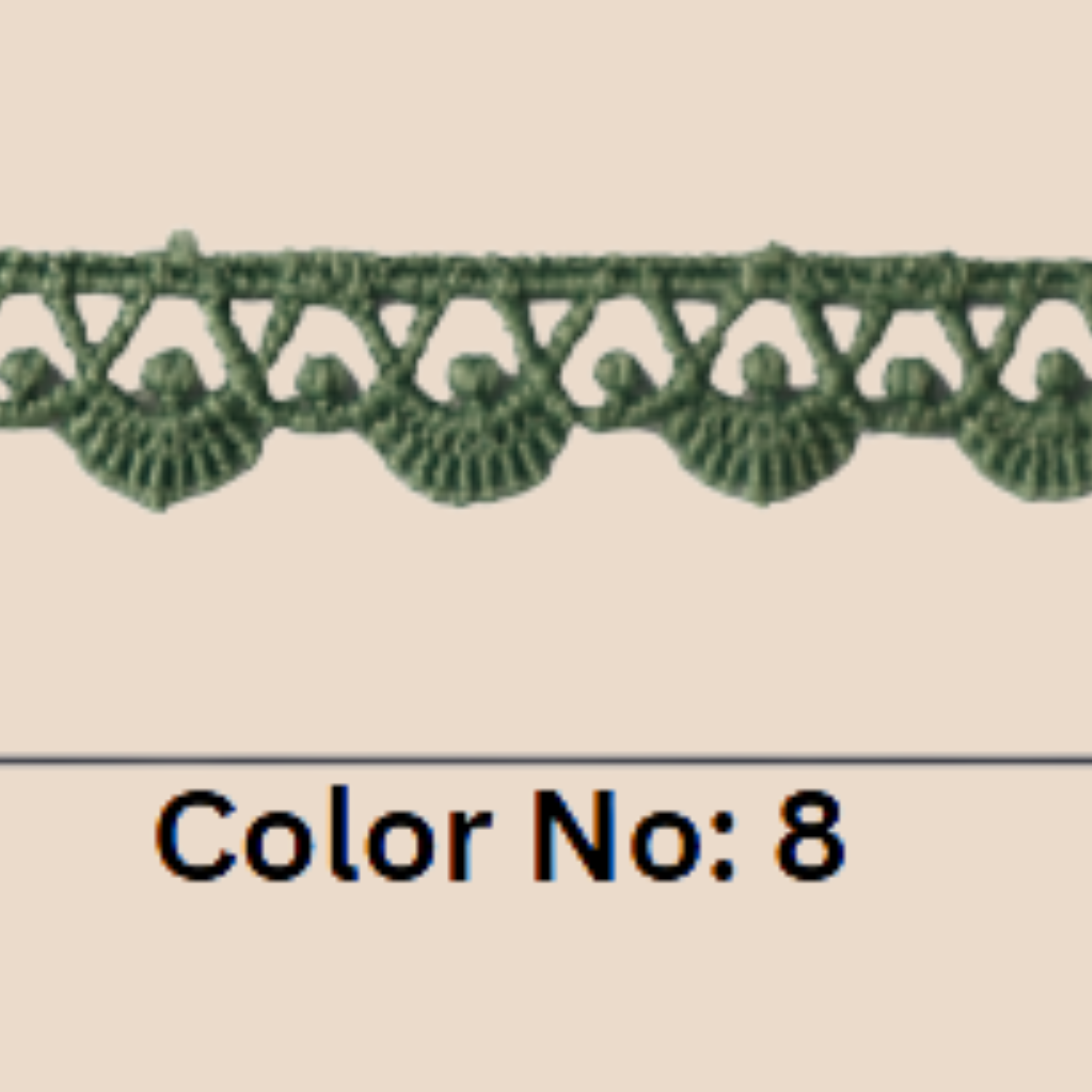 Guipure Lace Trimming – 0.5CM x 10MTR M-2 (M2)