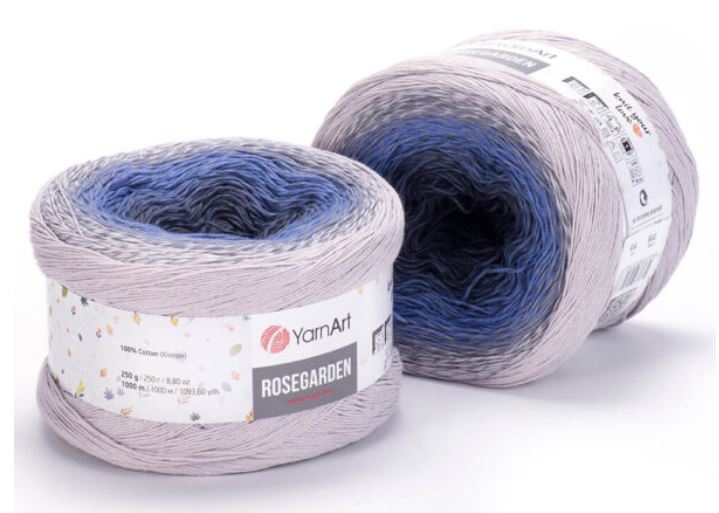 YARNART 100% COTTON;250GX2B (500G/PKT) (Y-ART/ROSEGARDEN)