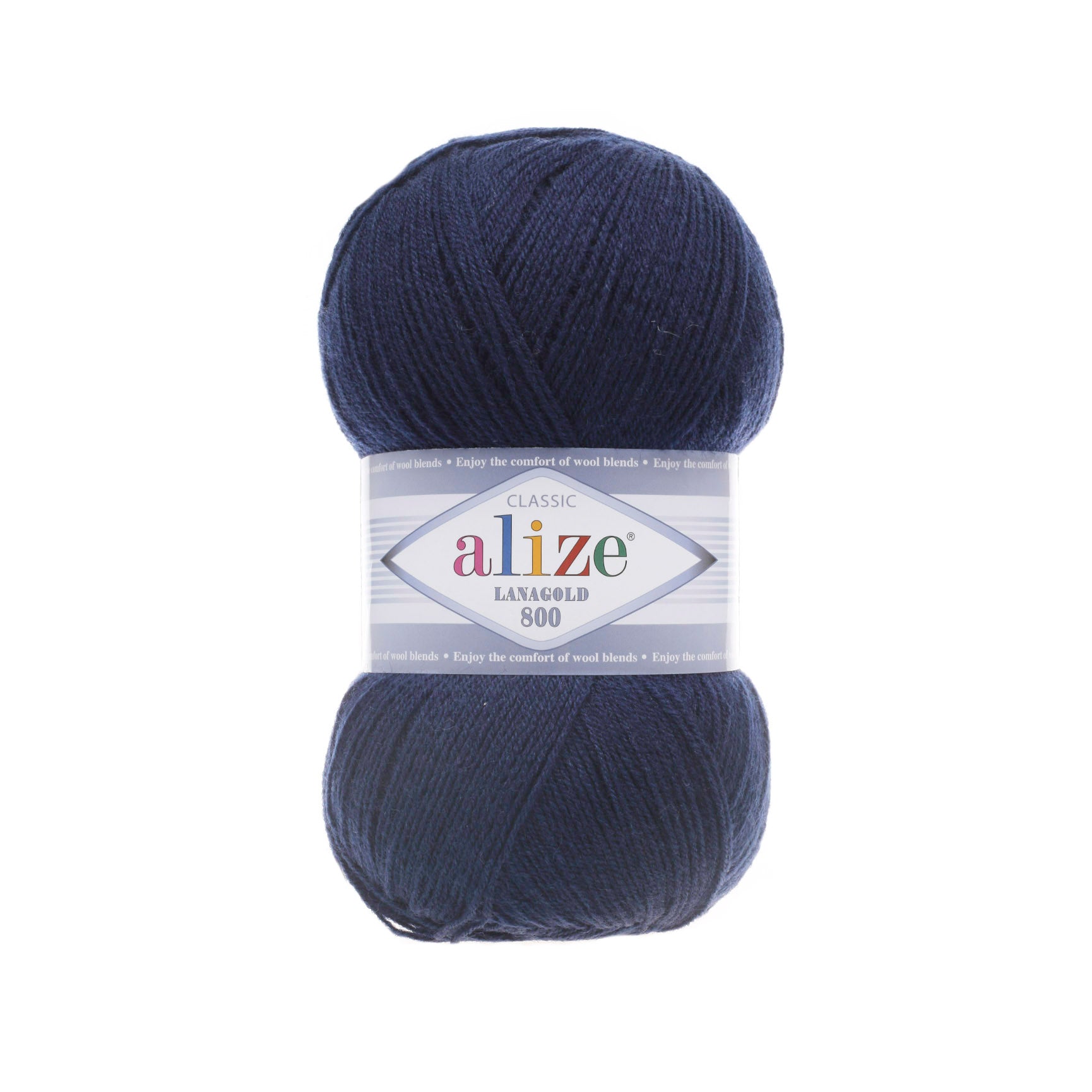 ACY.YARN:5BLx100GR (500grm) (ALIZE/LANA GOLD-800)