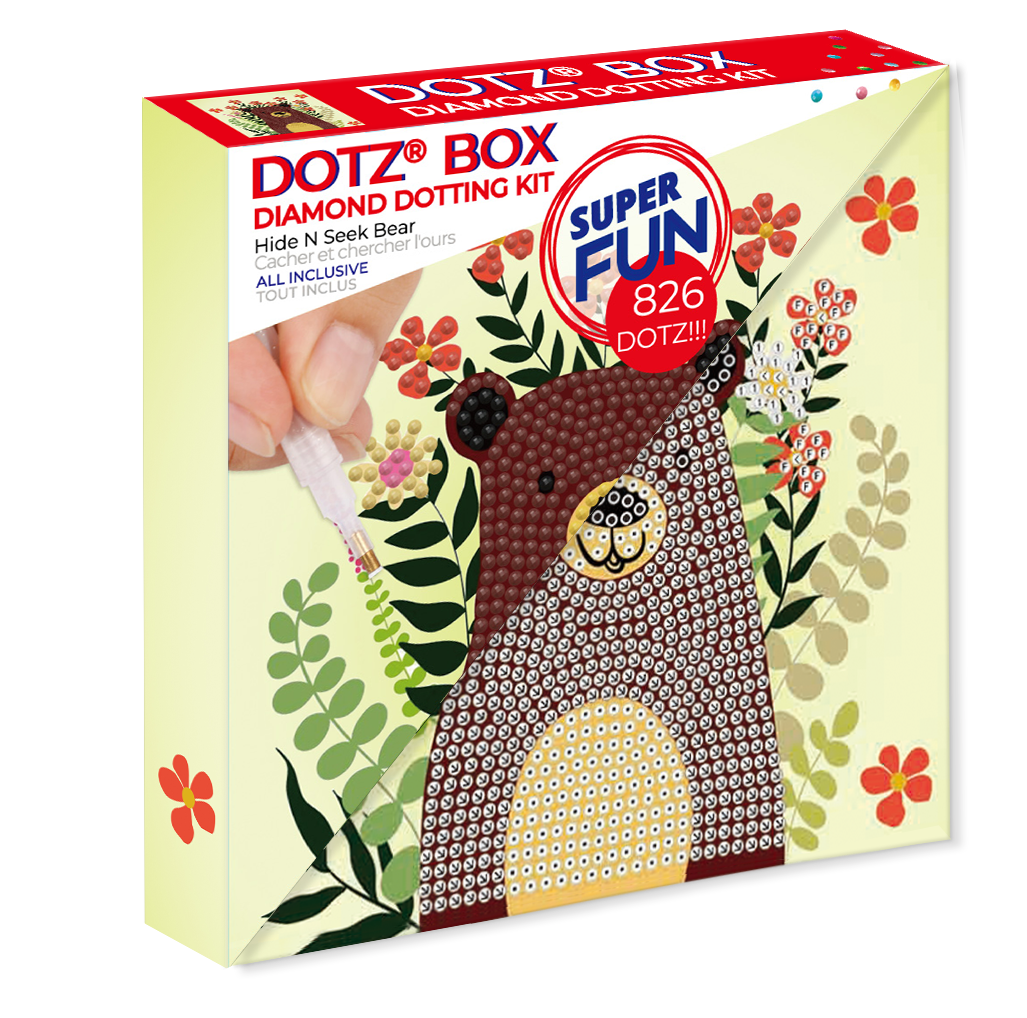 DOTZ BOX: HIDE N SEEK BEAR (DBX.053)