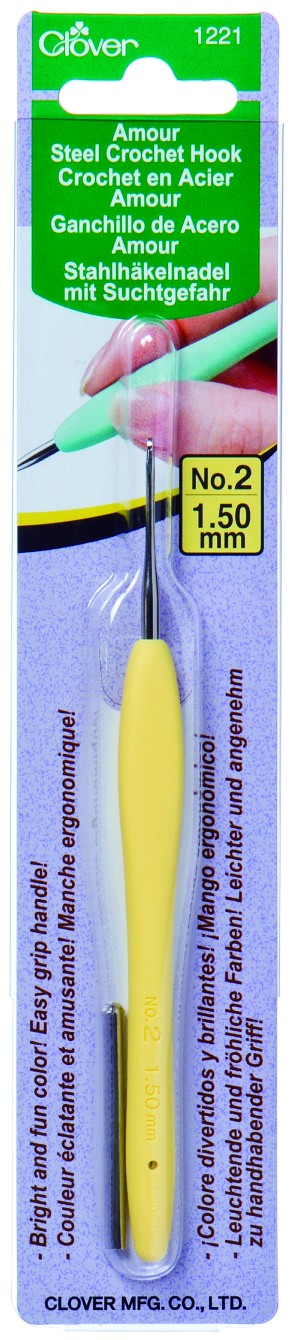 CROCHET HOOK:NO.2/1.50MM:3PC (1221/BOX)