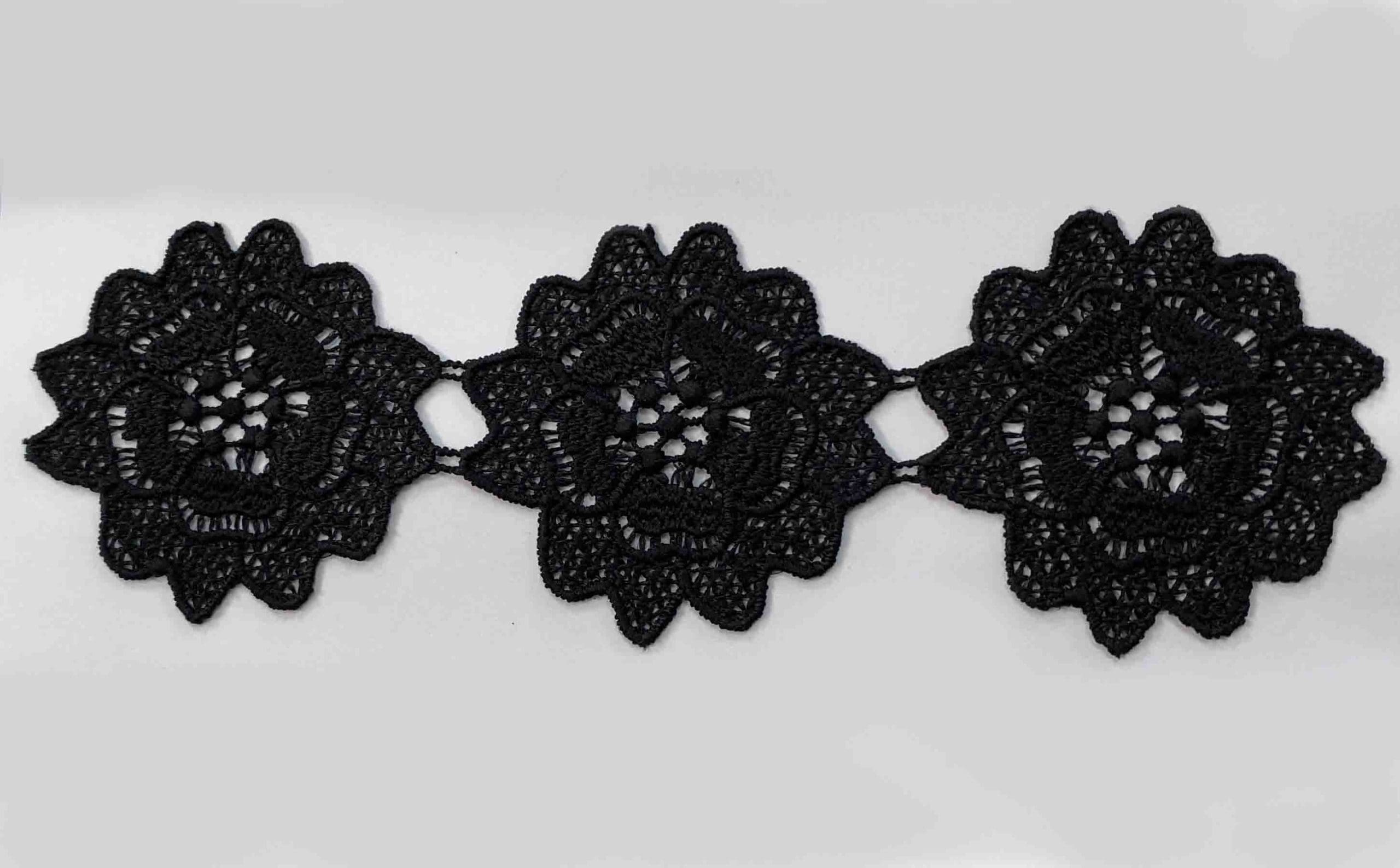 CHEM.CUT LACE W/TEX:15Y:5.63CM (TX63-1001)