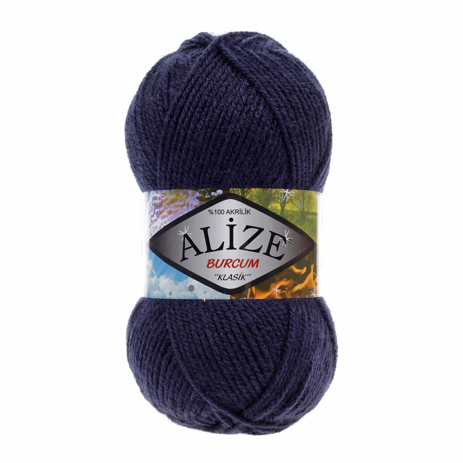ACY.YARN:5BLx100GR (500grm) (ALIZE/BURCUM KLASIK)