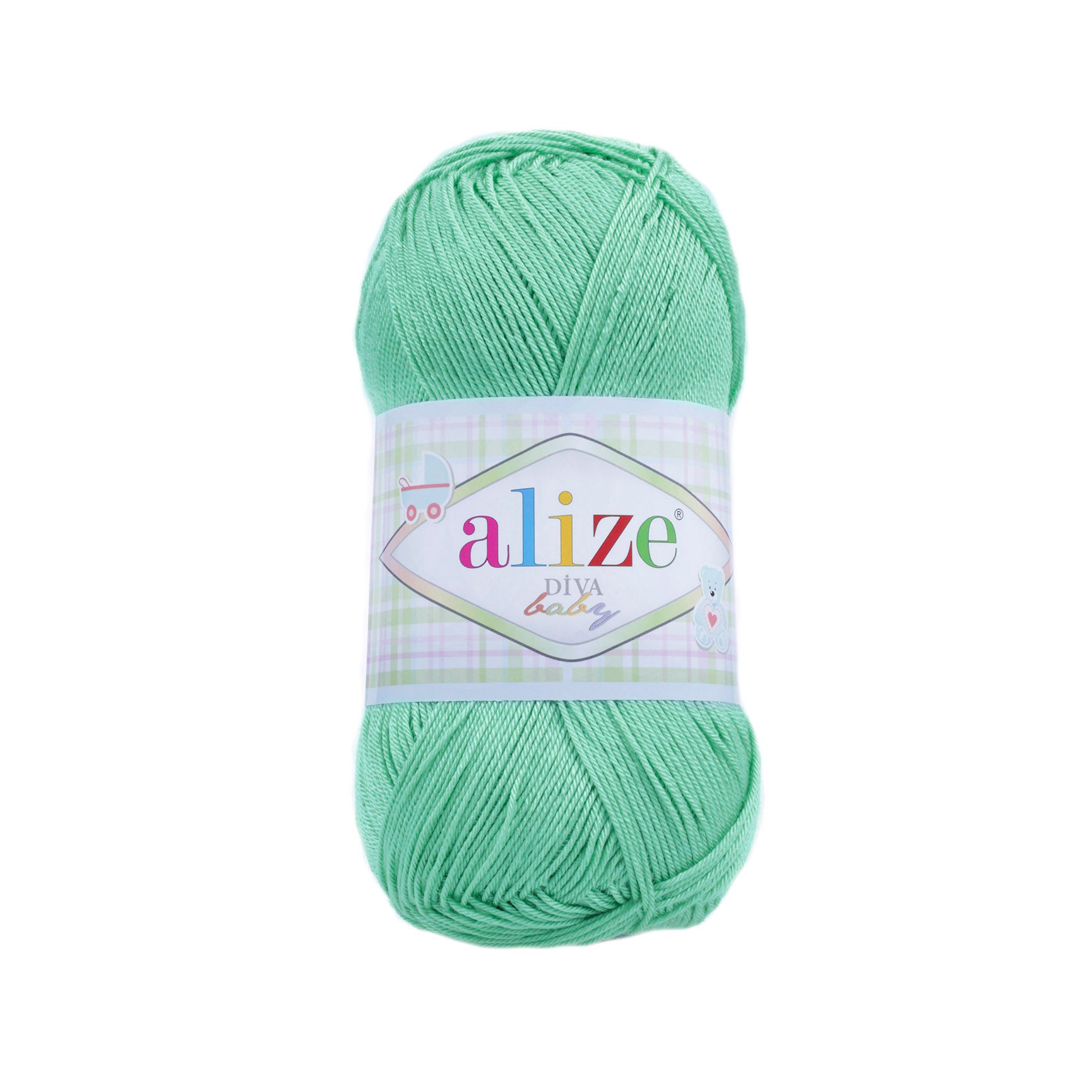 COT/ACY.YARN:5BLx100GR (500grm) (ALIZE/DIVA BABY)