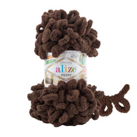 Alize Puffy Loop Yarn – 5 x 100g (500GM) (ALIZE/PUFFY)