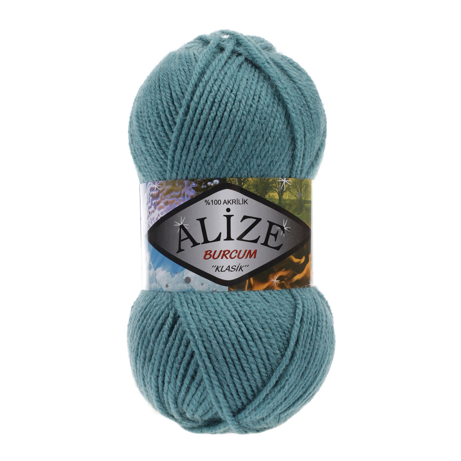 ACY.YARN:5BLx100GR (500grm) (ALIZE/BURCUM KLASIK)