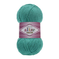 Alize Cotton Gold Cotton-Acrylic Yarn – 5 x 100g (500grm) (ALIZE/COTTON GOLD)