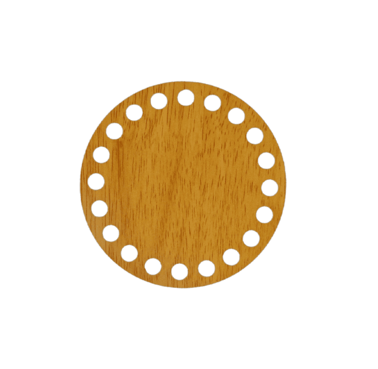 ROUND CARVING DK.WOOD (SH/ROUND-DW-10X10)