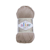 Alize Diva Silk Microfibre Yarn – 5 x 100g (500grm) (ALIZE/DIVA SILK)