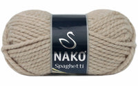 Nako Spaghetti Wool Blend Yarn – 100 g – Pack of 5 (NAKO/SPAGHETTI)