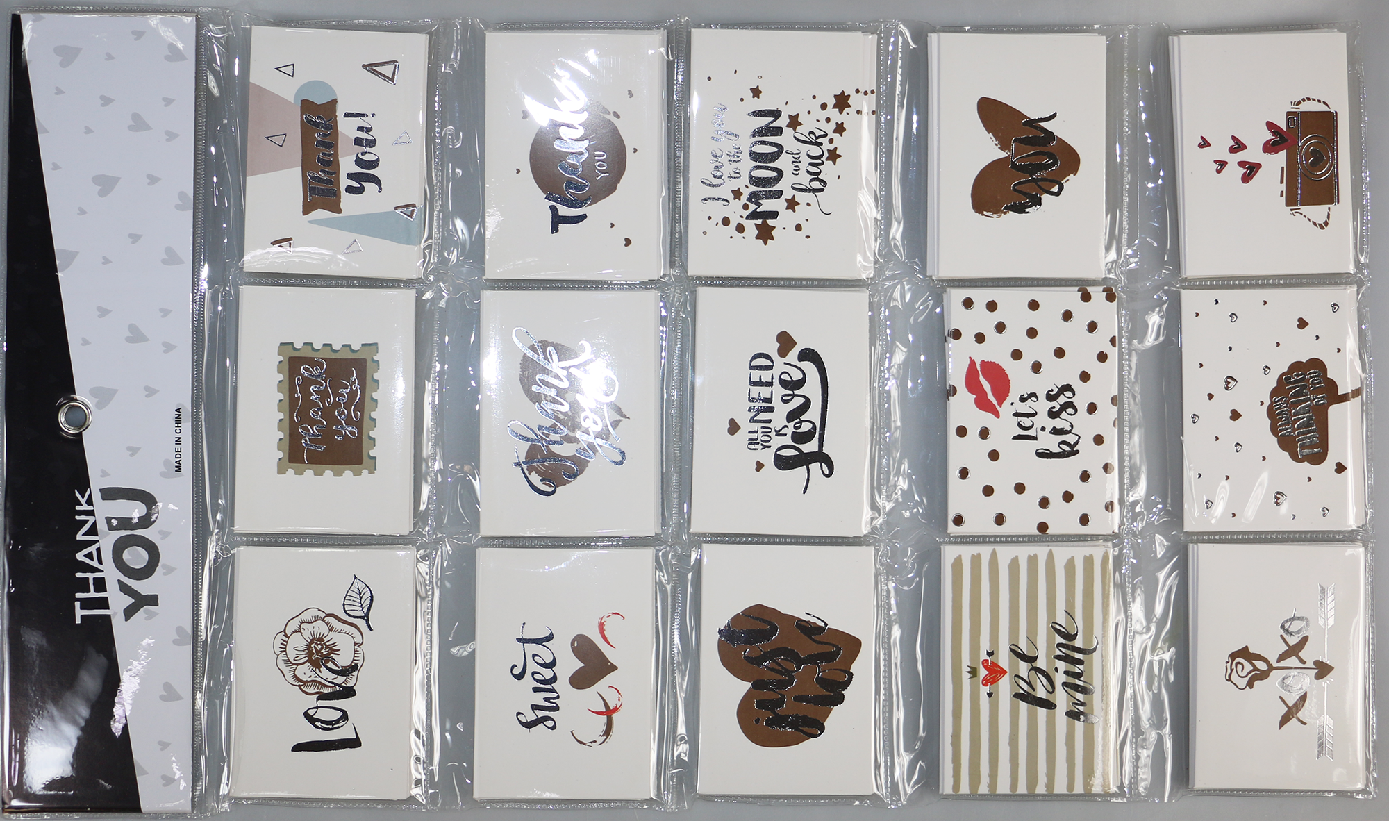 GREETING CARD:6.5*9.2CM:120PC (8269)