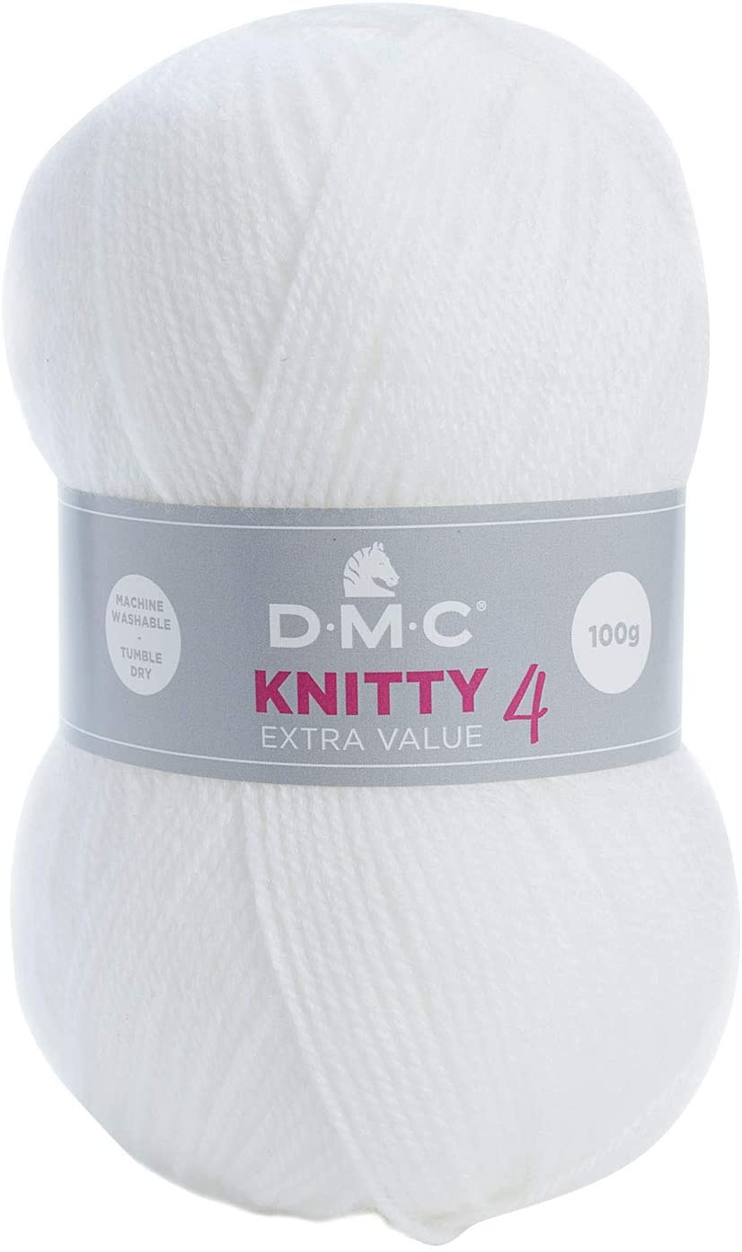 KNITTY#4 YARN:100GRx5BL (500GM) (8112/DMC)