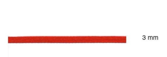 SATIN RIBBON;50 MTR (0447-3MM)