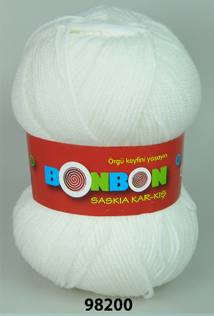 AKRY.WOOL YARN:100Gx5BL (500GM) (BONBON/SASKIA KAR-KI)