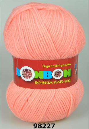 AKRY.WOOL YARN:100Gx5BL (500GM) (BONBON/SASKIA KAR-KI)