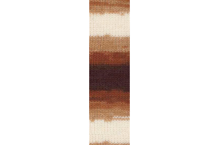COT/ACY.YARN:5BLx100GR (500grm) (ALIZE/BURCUM BATIK)