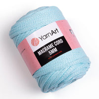 YarnArt Macrame Cord 5 mm – 500 g – Pack of 2 (Y-ART/MACR.CORD-5MM)