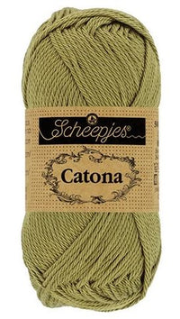 Scheepjes Catona Mercerized Cotton Yarn — 50 g × 5 (SCHE/CATONA-5PC)