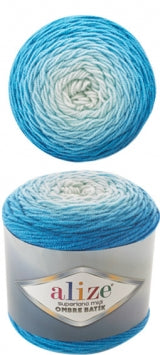 ACY/PL.YARN:2BLx300GR (600grm) (ALIZE/SUP.MIDI OMBRE)