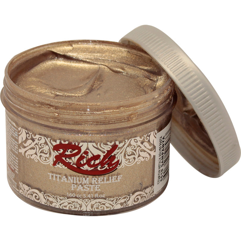 MULTI DECOR PASTE:160CC (TITANIUM RELIEF/160C)