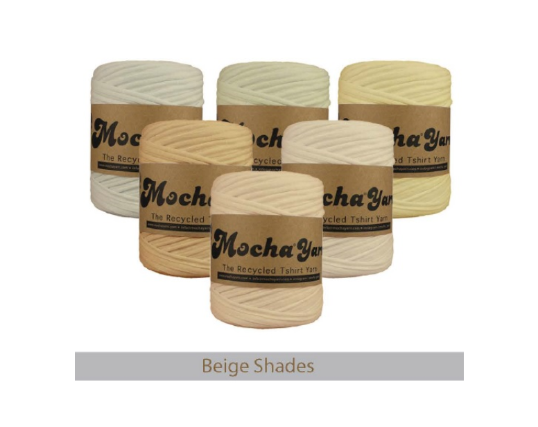 T-SHIRT YARN~120MTR (~700GRM) (MOCHA/T-SHIRT)
