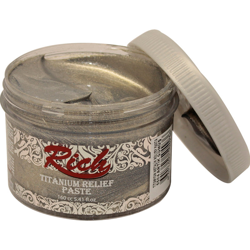 MULTI DECOR PASTE:160CC (TITANIUM RELIEF/160C)