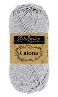 Scheepjes Catona Mercerized Cotton Yarn — 50 g × 5 (SCHE/CATONA-5PC)