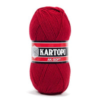 Aksoft Acrylic Yarn – 100 g × 5 Balls (KARTOPU/AKSOFT)