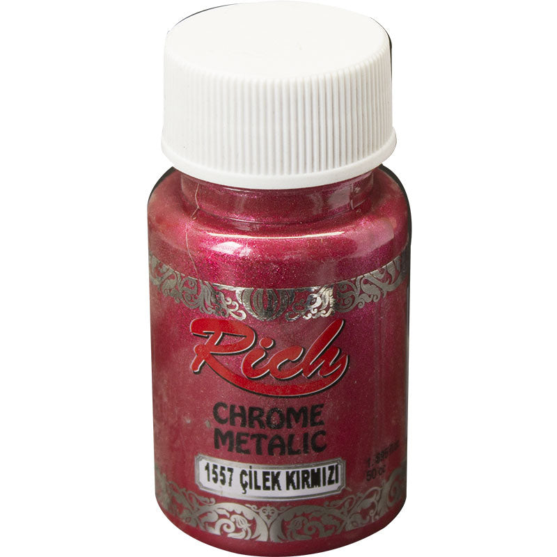 METALIC PAINTS:50CC (CHROME METALIC-50CC)