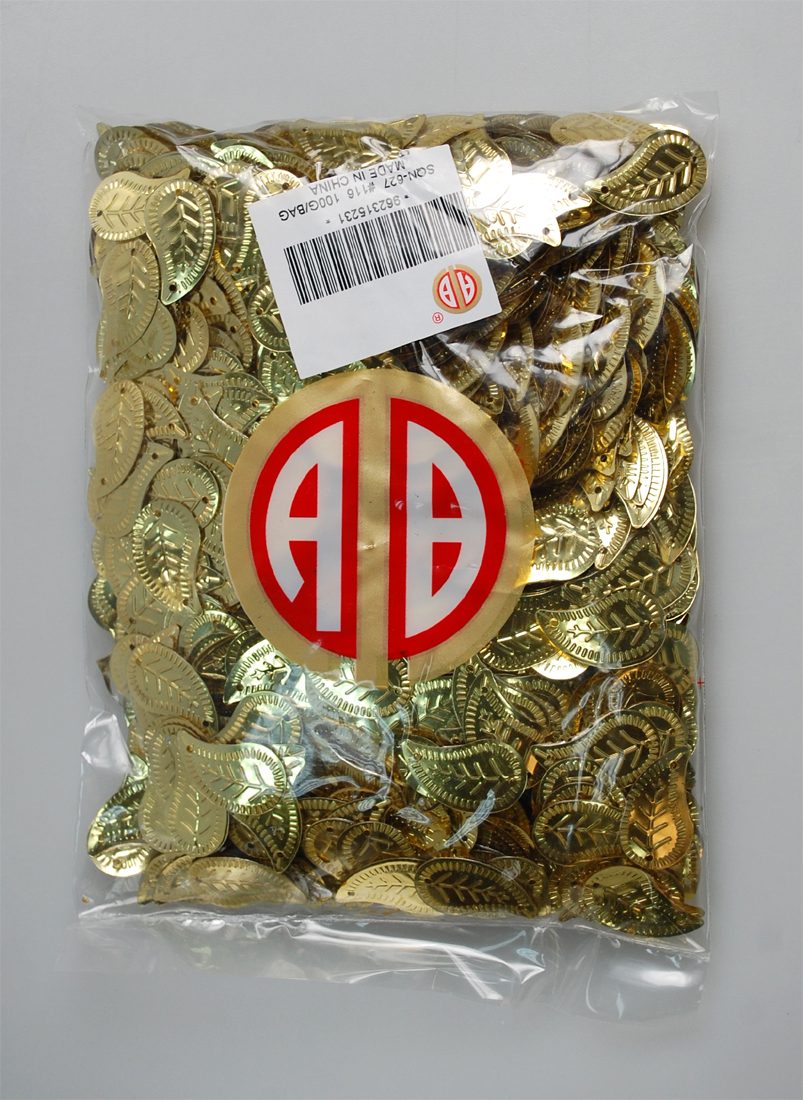 SEQUINS:15X25:100GMX10BG (SQN-627)