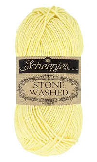 Scheepjes Stone Washed Cotton/Acrylic Yarn — 50 g × 5 (SCHE/STONE WASH)