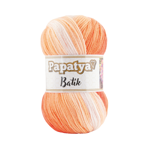 ACR.YARN:5BLx100GM (PAPATYA/BATIK)