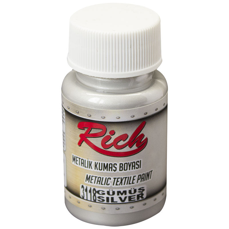 METALIC TEXTILE PAINT-50CC (METALIC TEXTILE/50)