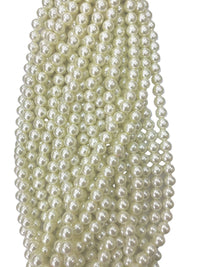 Plastic Round Beads – 12 mm, 30 in strand (KM/12MM-PX30)