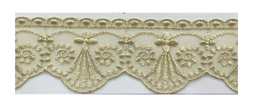 NET CUT LACE:2-1/8" (D-51-4286)