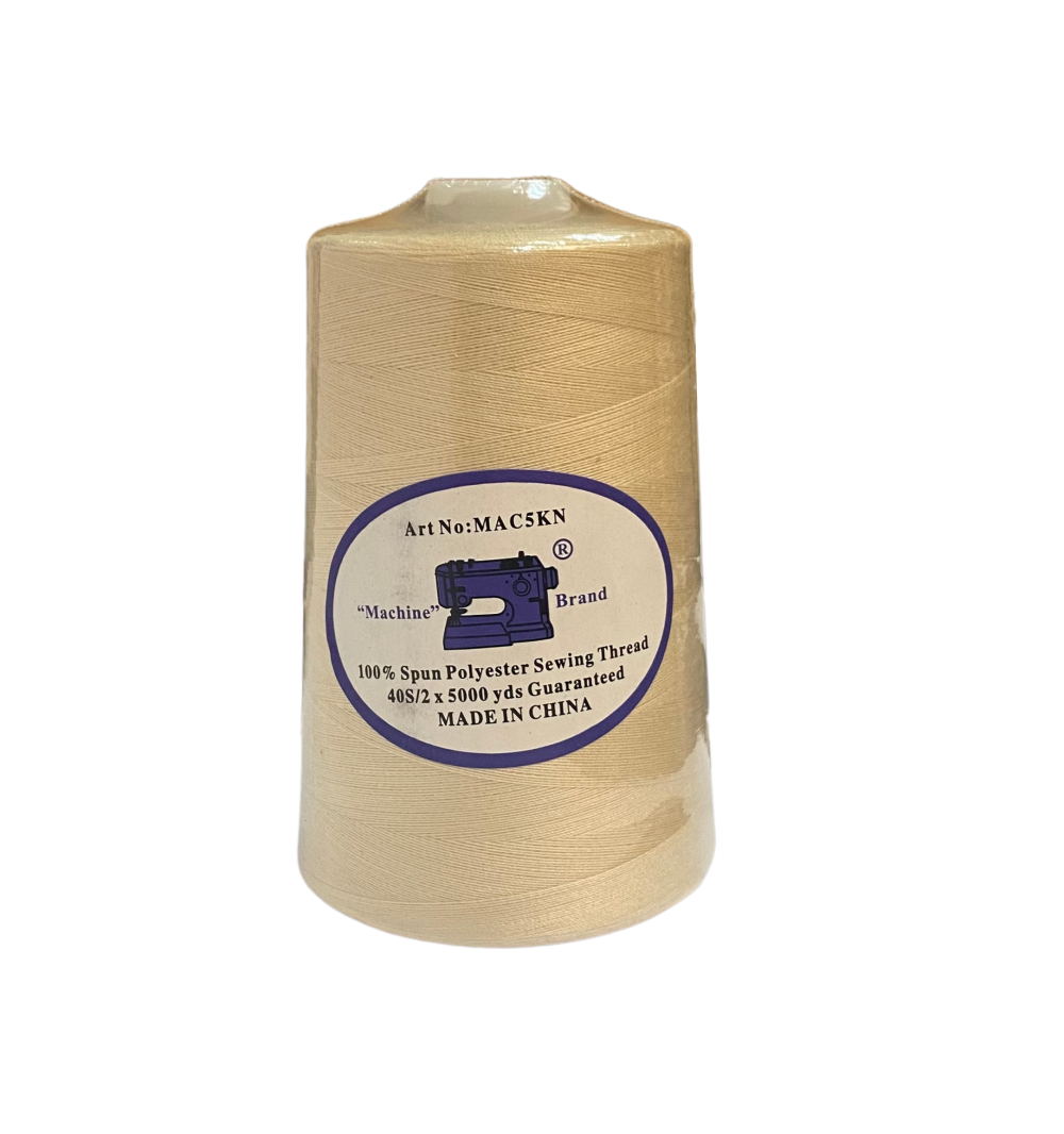 SPUN POL.SEW THREAD:5000Y (MAC5KN)