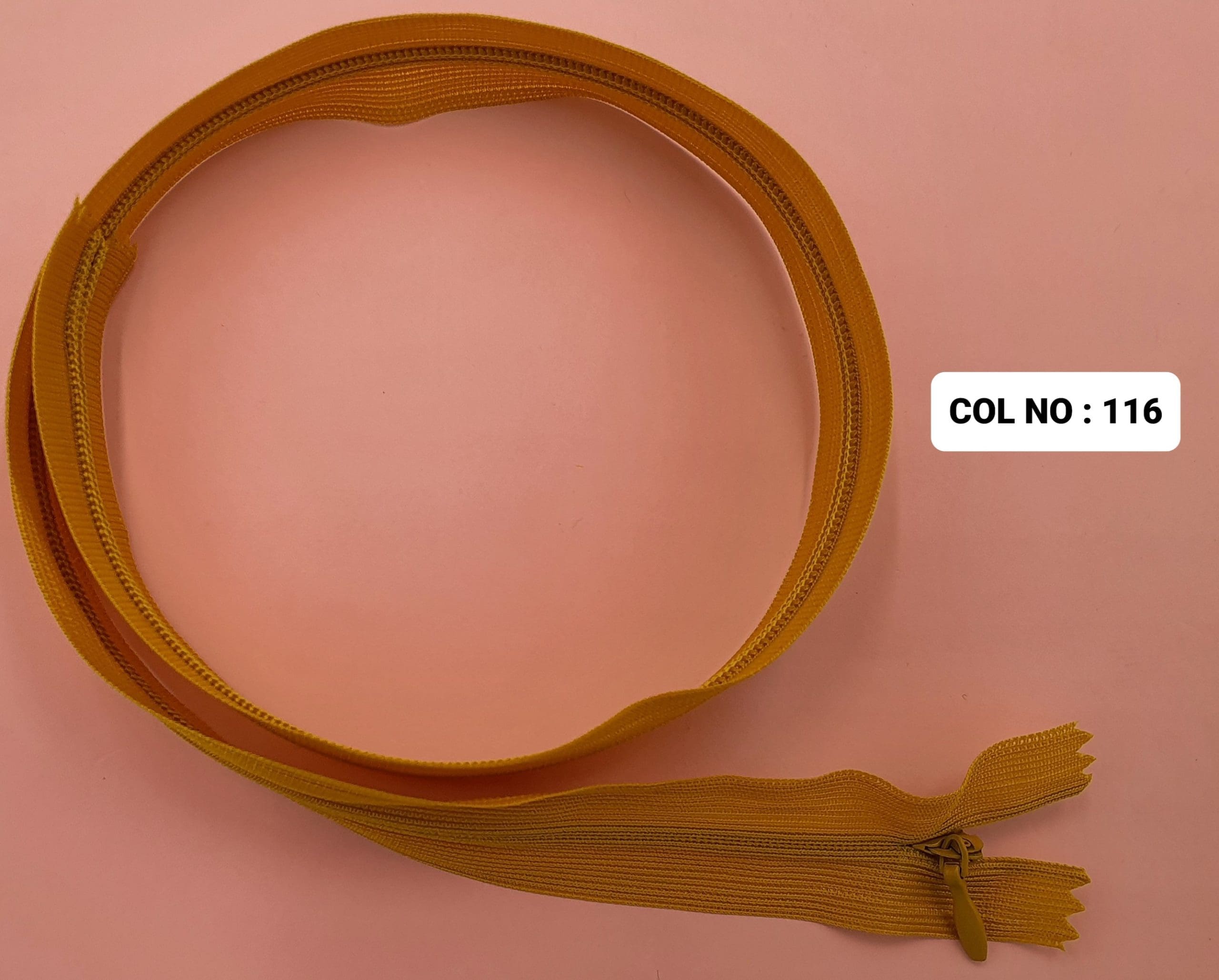 INVISIBLE ZIPPER:50PC/BAG (220321/20)