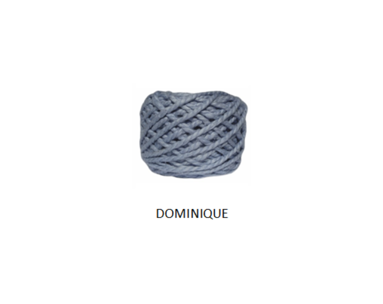 100% COT YARN:80GRx3BL (240G) (MOYA/BULKY PLUSH)