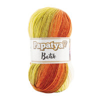 Papatya Batik Acrylic Yarn – 100 g – Pack of 5 (PAPATYA/BATIK)
