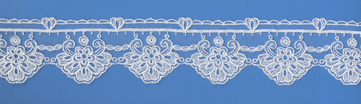 WIDE EMB LACE:300TEX:~9MTR (WT-2696/PC)