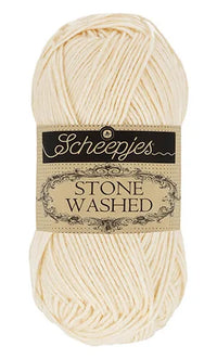 Scheepjes Stone Washed Cotton/Acrylic Yarn — 50 g × 5 (SCHE/STONE WASH)