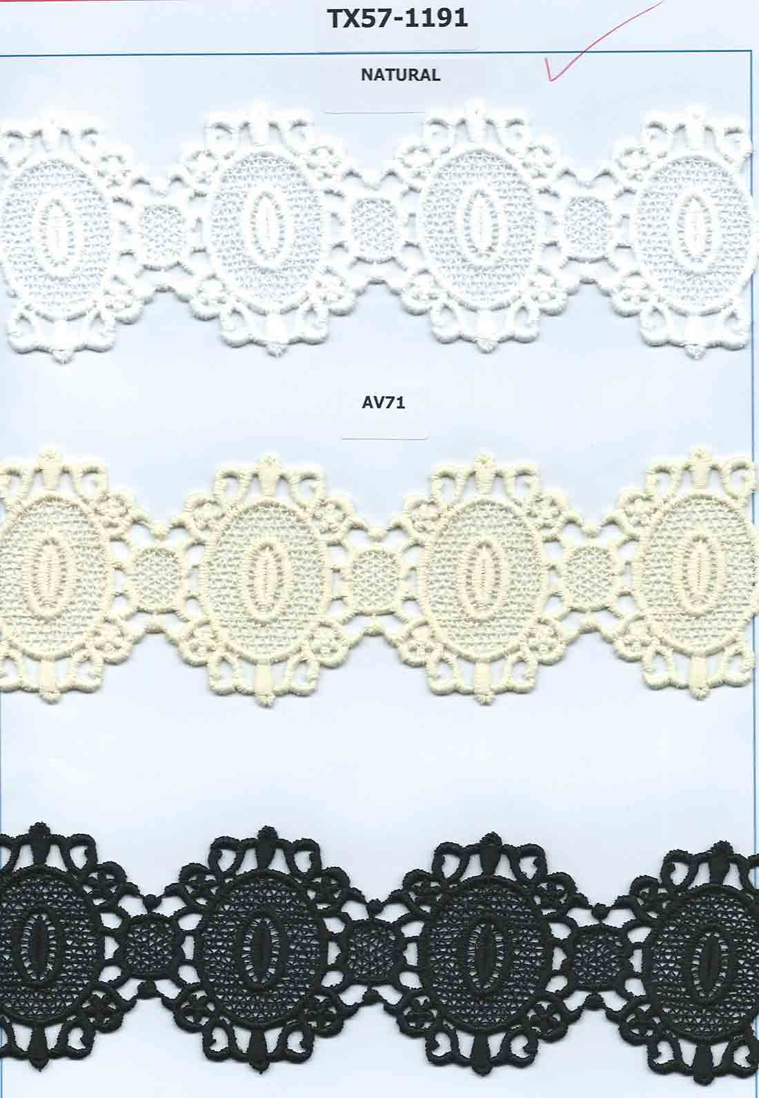 CH.CUT-LACE W/TEX :15Y:6.25C (TX57-1191)