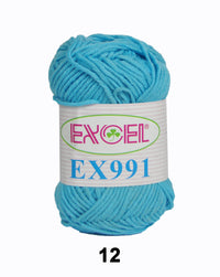 Acrylic Crochet Yarn – 40 g × 10 Balls (FY-EX991)