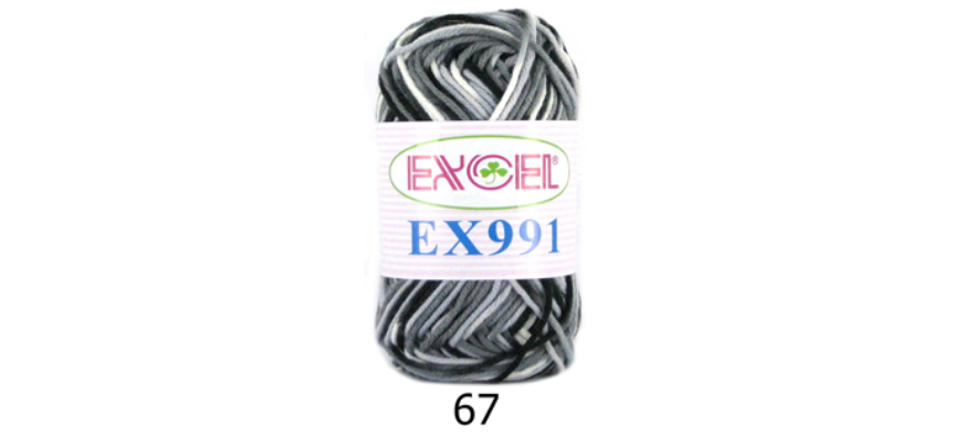CROCHET YARN:400GRM (10BL) (FY-EX991C)