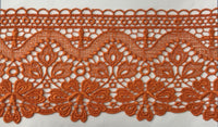 Chemical-Cut Lace Trim – 15 yd × 3-3/4 in (MA1925)
