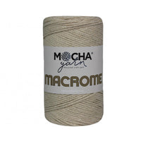 Macrame Cotton Blend Yarn — 250 g, 180 m (MOCHA/MACROME)