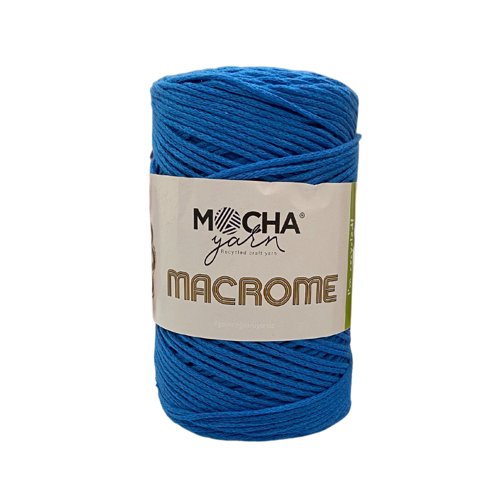 COT/POL YARN:250GR (180MTR) (MOCHA/MACROME)