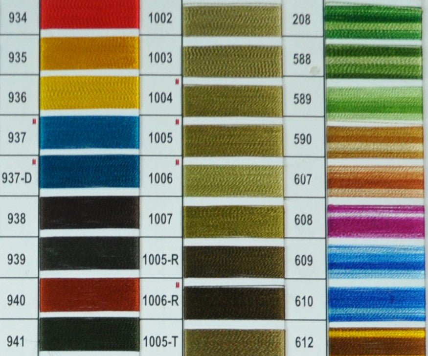 VISC.RAY.EMB THREAD:10PC (MAB-RJ)