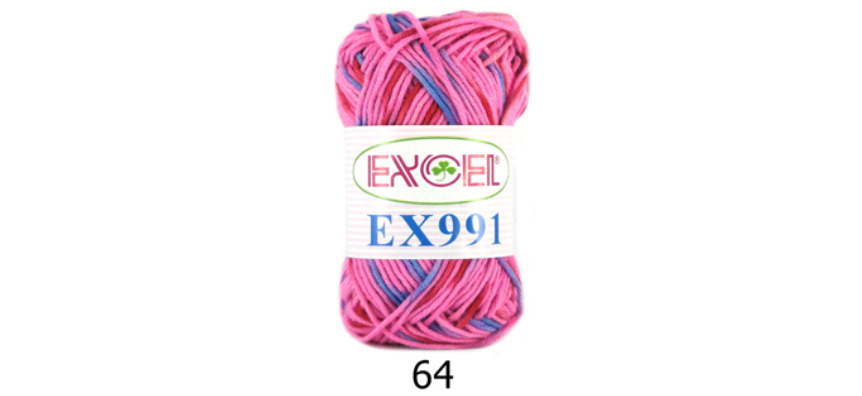 CROCHET YARN:400GRM (10BL) (FY-EX991C)